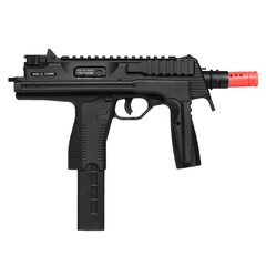 RIFLE DE AIRSOFT À GÁS GBB GREEN GÁS MP9 BLACK BLOWBACK 6MM - KSC - loja online