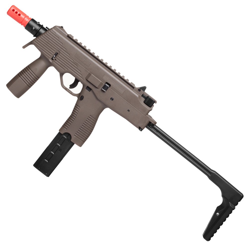 RIFLE DE AIRSOFT À GÁS GBB GREEN GÁS MP9 DARK EARTH BLOWBACK 6MM KSC