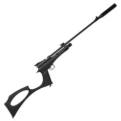 CARABINA HÍBRIDA DE PRESSÃO À GÁS CO2 COBRA 5,5MM - QGK - comprar online