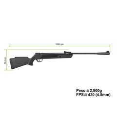 CARABINA DE PRESSÃO 600 FIRE 4,5MM - QGK - comprar online