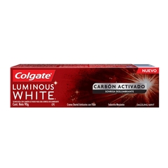 Crema Dental Colgate Luminous White Carbon Activado 90grs - comprar online
