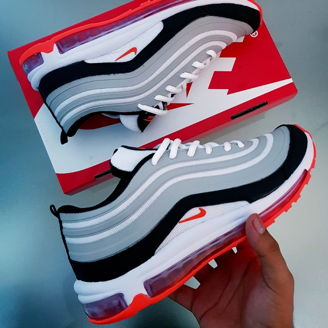 Nike Air Max 97 Gris Naranja - Comprar en GÜICH