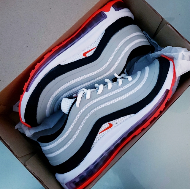 Nike Air Max 97 Gris Naranja - Comprar en GÜICH