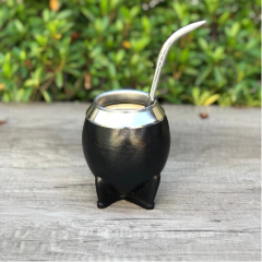 MATE TORPEDO + BOMBILLA DE ALPACA PICO DE LORO
