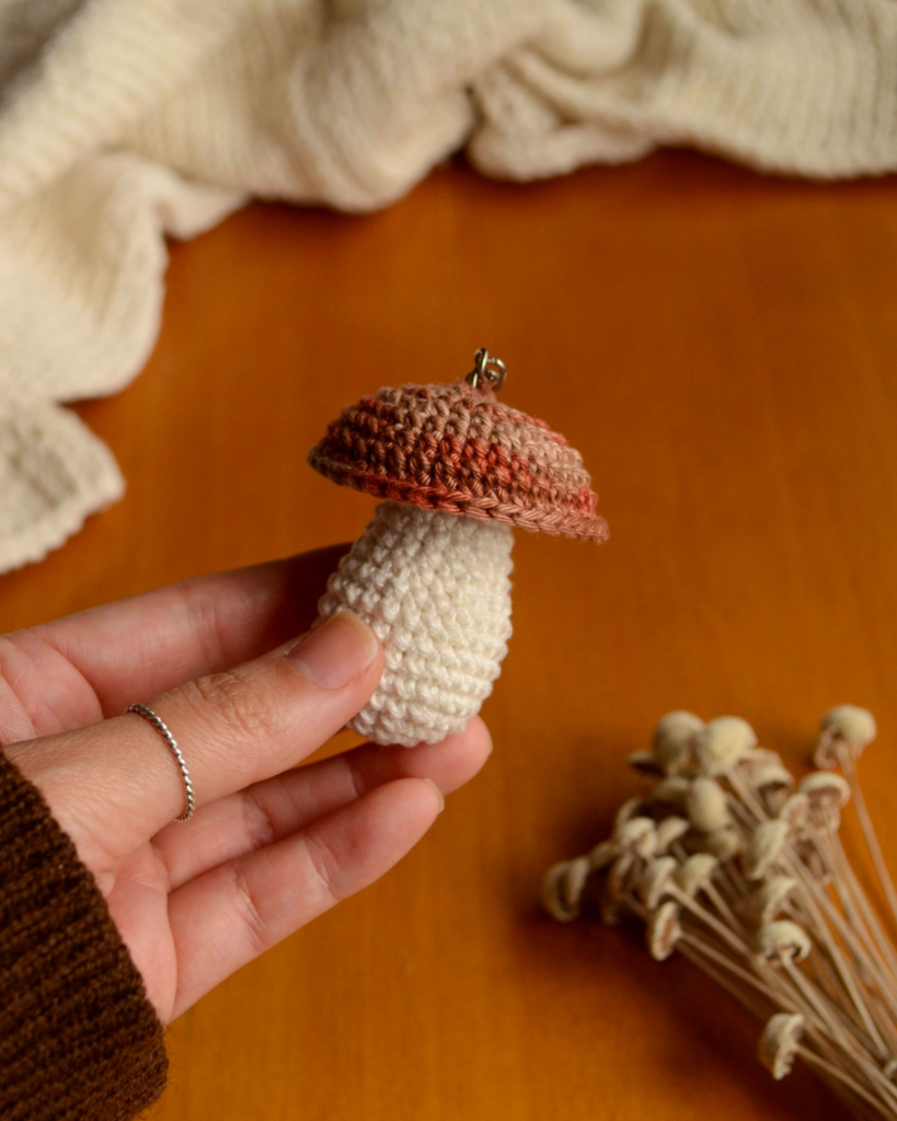 Mini Cogumelo, Little Mushroom, Receita/Pattern