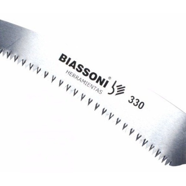 Serrucho de Podar BIASSONI SP-330 Mango de Madera 330 mm