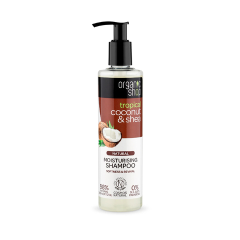 Shampoo Reparador Palta Orgánica y ORGANIC SHOP