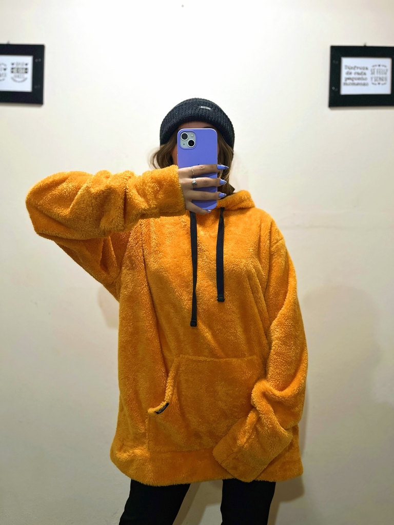 HOODIE BEAR BASTARD NARANJA - Comprar en Muyurbano