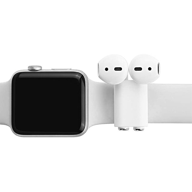 Sujetador Silicona Para AirPods Y Apple Watch