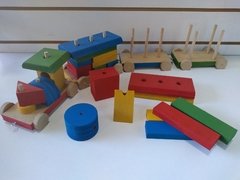 TREN MEDIANO DE ENCASTRE - IMAGINATE DIDACTICOS
