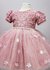 Vestido Maria Vitória - Rosa Seco | Vestido em Renda Renascença na internet