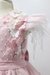 Vestido Jardim - Tons de Rosa Seco e Boá | Mãos de Fada - loja online