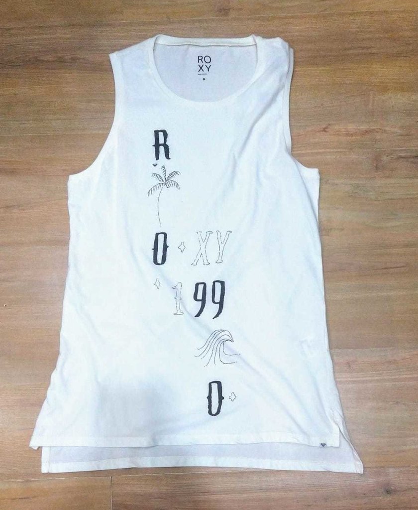 Camiseta Feminina Roxy Coqueiro - Branco