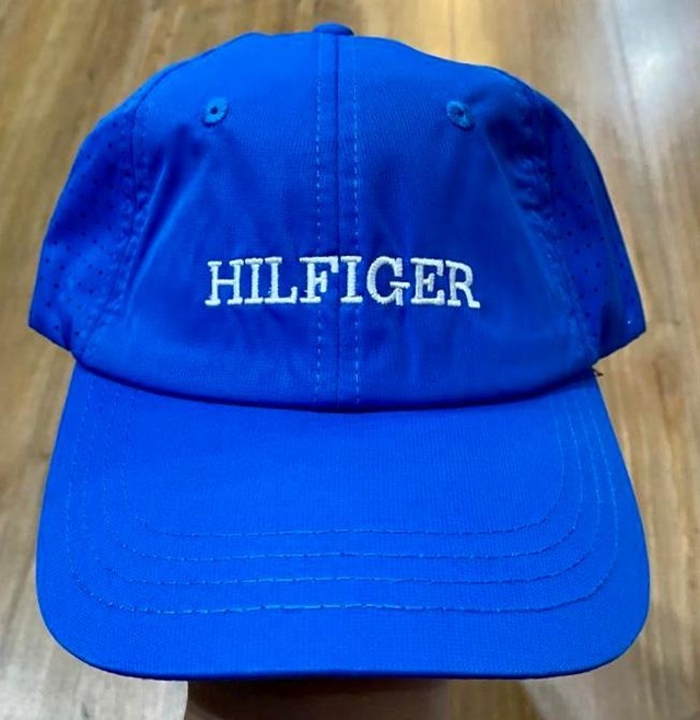 Boné Sport Tommy Hilfiger Letreiro - Azul