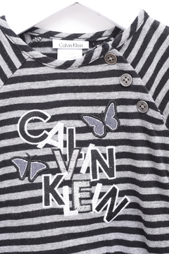 Vestido rayas Calvin Klein - comprar online