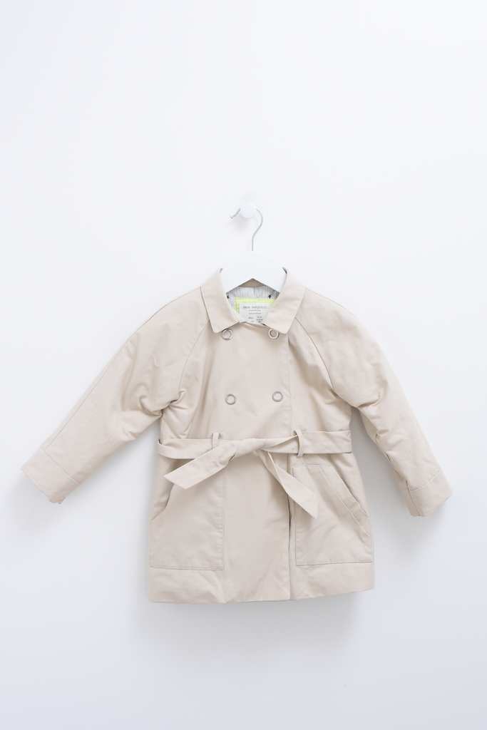 Piloto beige Zara - Cocoliche Ropa Con Otra Oportunidad