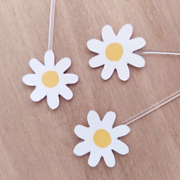 Toppers margarita x6 unidades mildeseosdepapel