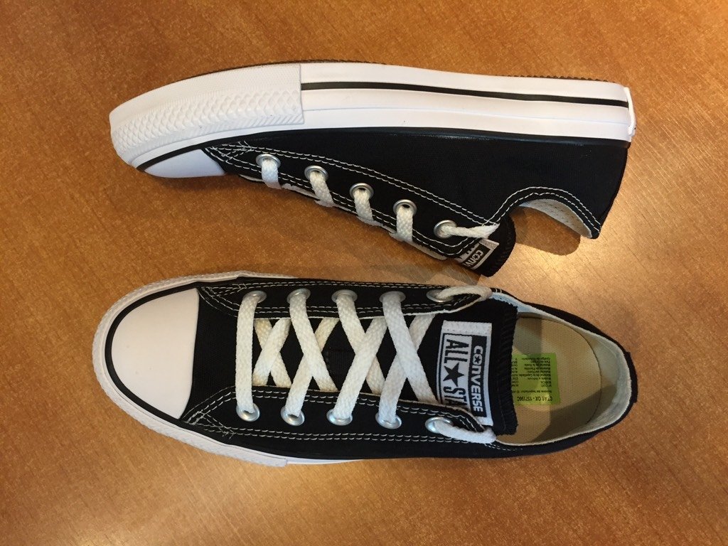 Chuck Taylor All Star Ox Black/White (157196C)