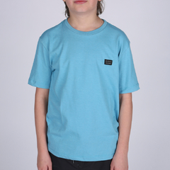 Remera Billabong Niño All Day Celeste