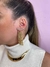 Brinco Ear Cuff Franja Zircônia Longo - comprar online