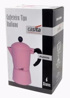 Cafeteira Tipo Italiana 6 Cafés - Casita - Design Gallery Santos 