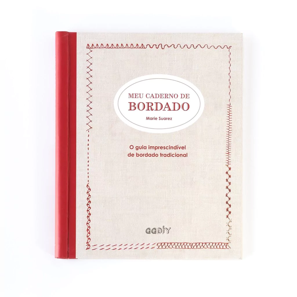 Livro Meu Caderno de Bordado volume I - Marie Suarez | Bordado Studio