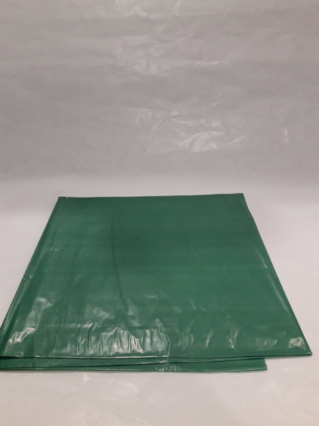 Mantel De Plastico Liso Verde Oscuro 120x180cm - Kako