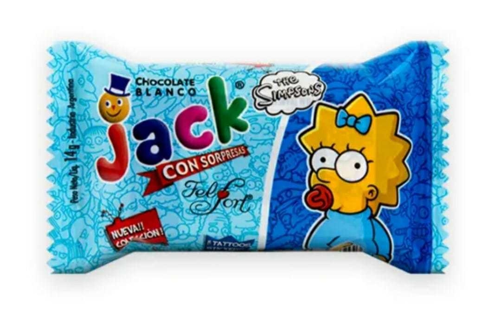 Chocolatin Jack Blanco x 20u Comprar en Kako