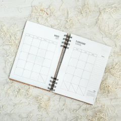 Agenda con lapiz y lapicera (Opc. Logo, frase o nombre)