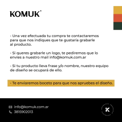 Deskpad con detalle en madera (Opc. Logo, frase o nombre) - comprar online