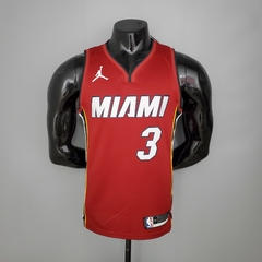 Imagem do Camisa Miami Heat Silk - Wade 3, Butler 22, Herro 14