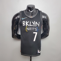 Camisa Brooklyn Nets 2021 Silk - Irving 11, Durant 7, Harden 13, Griffin 2 - loja online