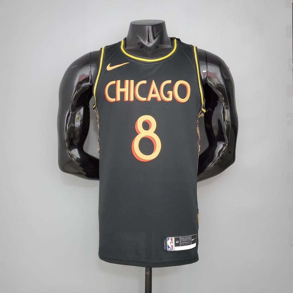 camisa do chicago bulls 2021