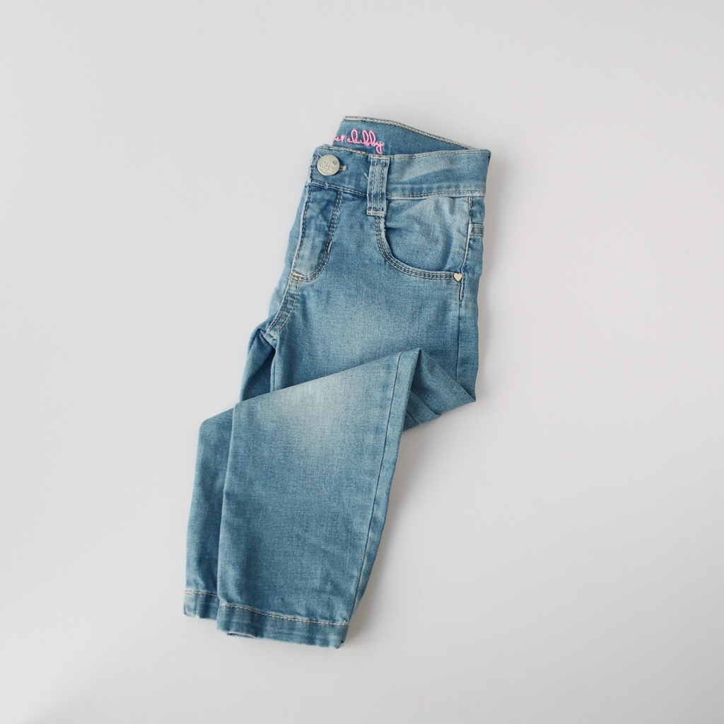 Mujer pantalon jean claro rotura KATIRA