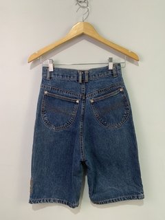 Bermuda Jeans Vintage Cintura Alta 38 - comprar online