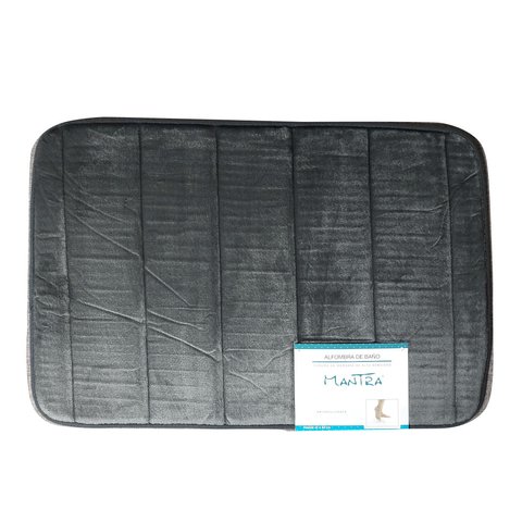 Alfombra de baño con memory foam lisas colores variados