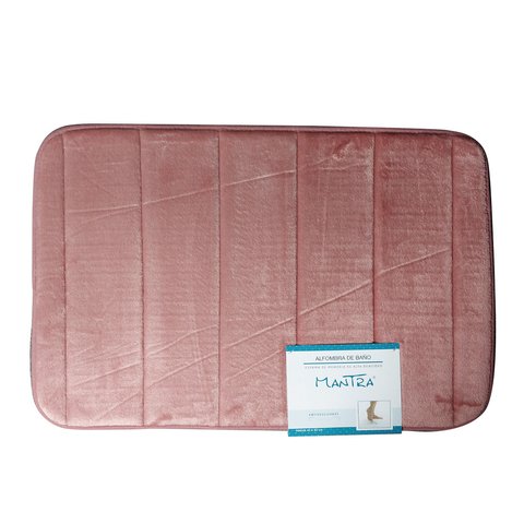 Alfombra de baño con memory foam lisas colores variados