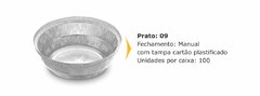 Marmitex de Aluminio Pratos Redondos Manual e Maquina - VALENT'S