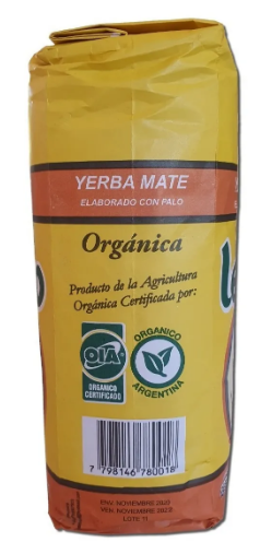 Yerba Mate Orgánica Certificada 500g LEGADO - comprar online