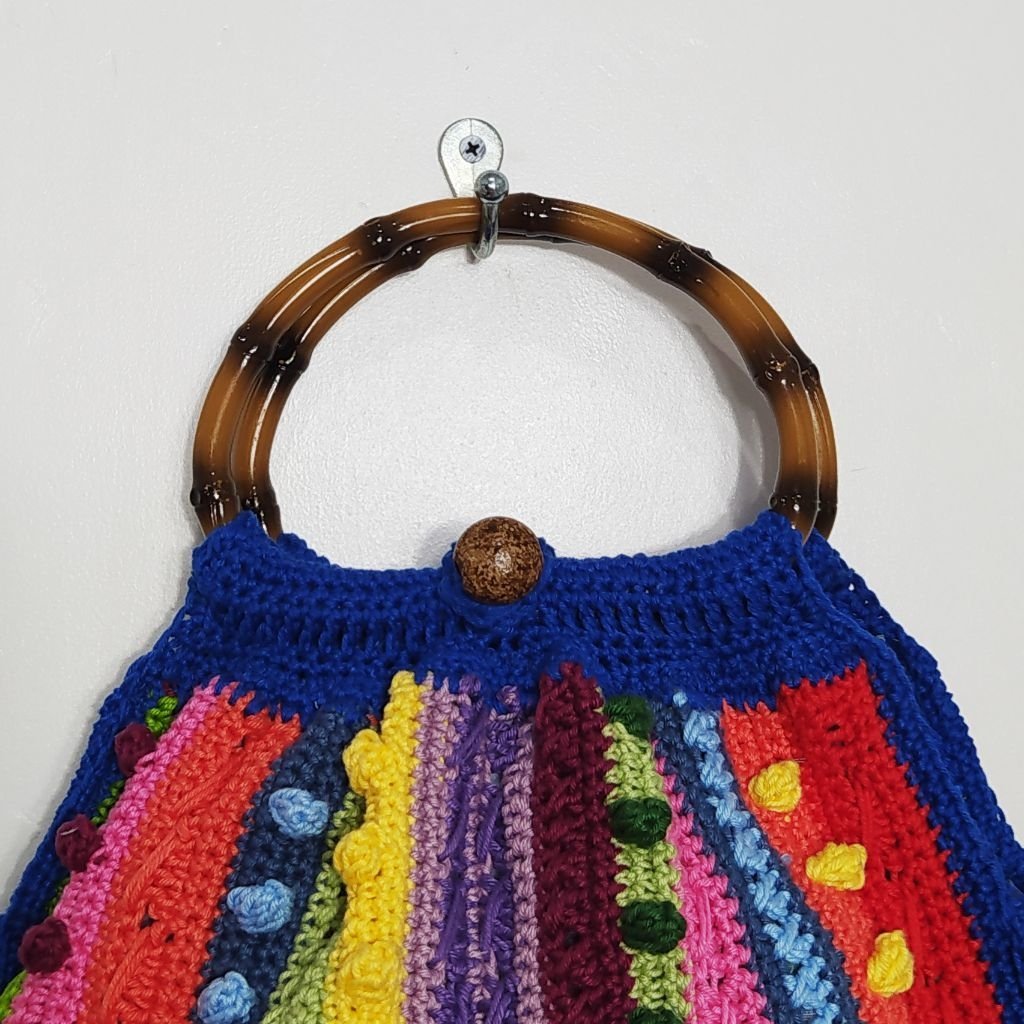 crochet santa bolsa