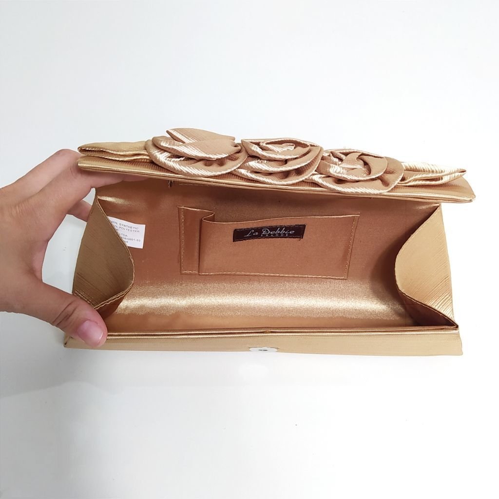 clutch santa lolla textura vermelha