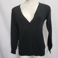 Cardigan feminino ZARA tricot preto tamanho M