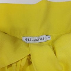 Calça feminina LE LIS BLANC amarelo clochard estilo comfy na internet