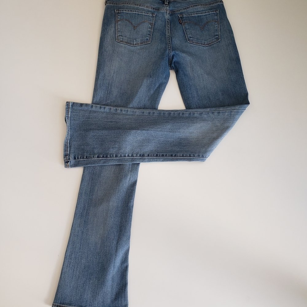Calça feminina LEVIS jeans flare