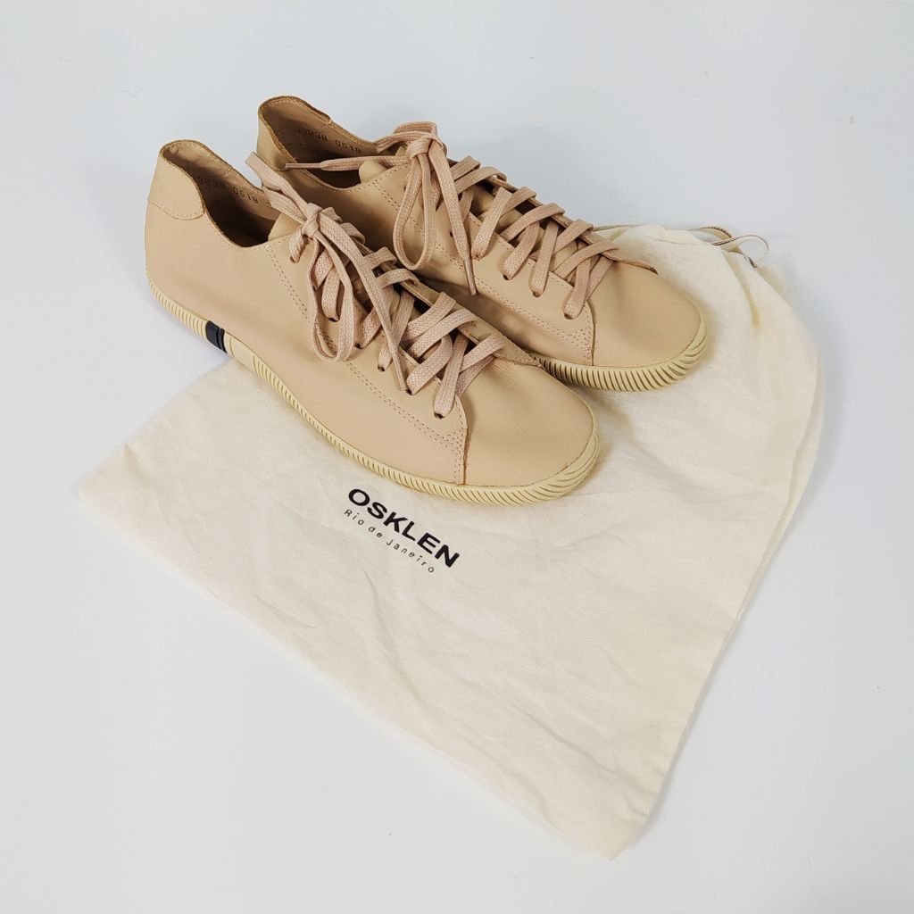 Tênis Osklen Riva Light couro. Tam. 37