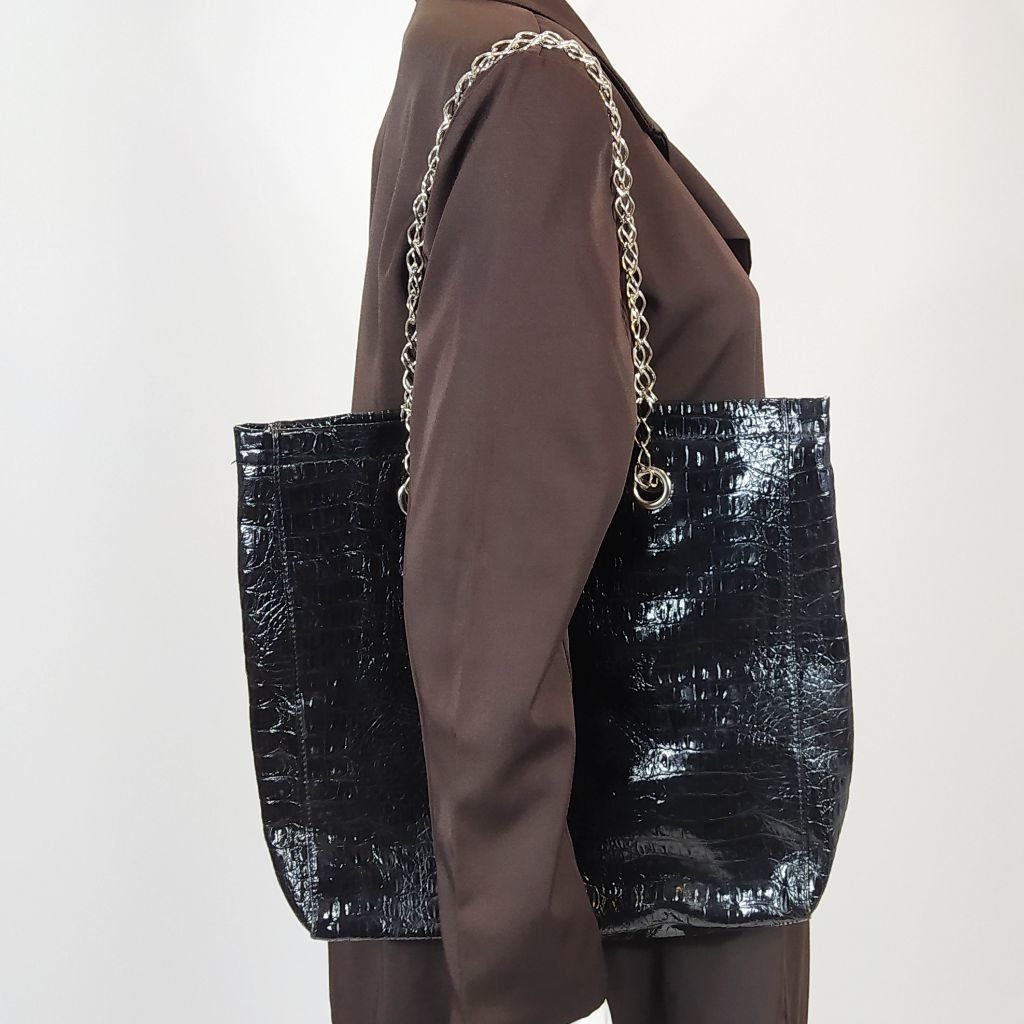 nine west bolsas black