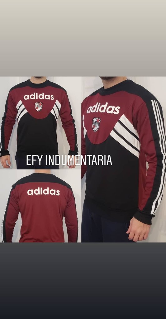 buzo adidas retro river