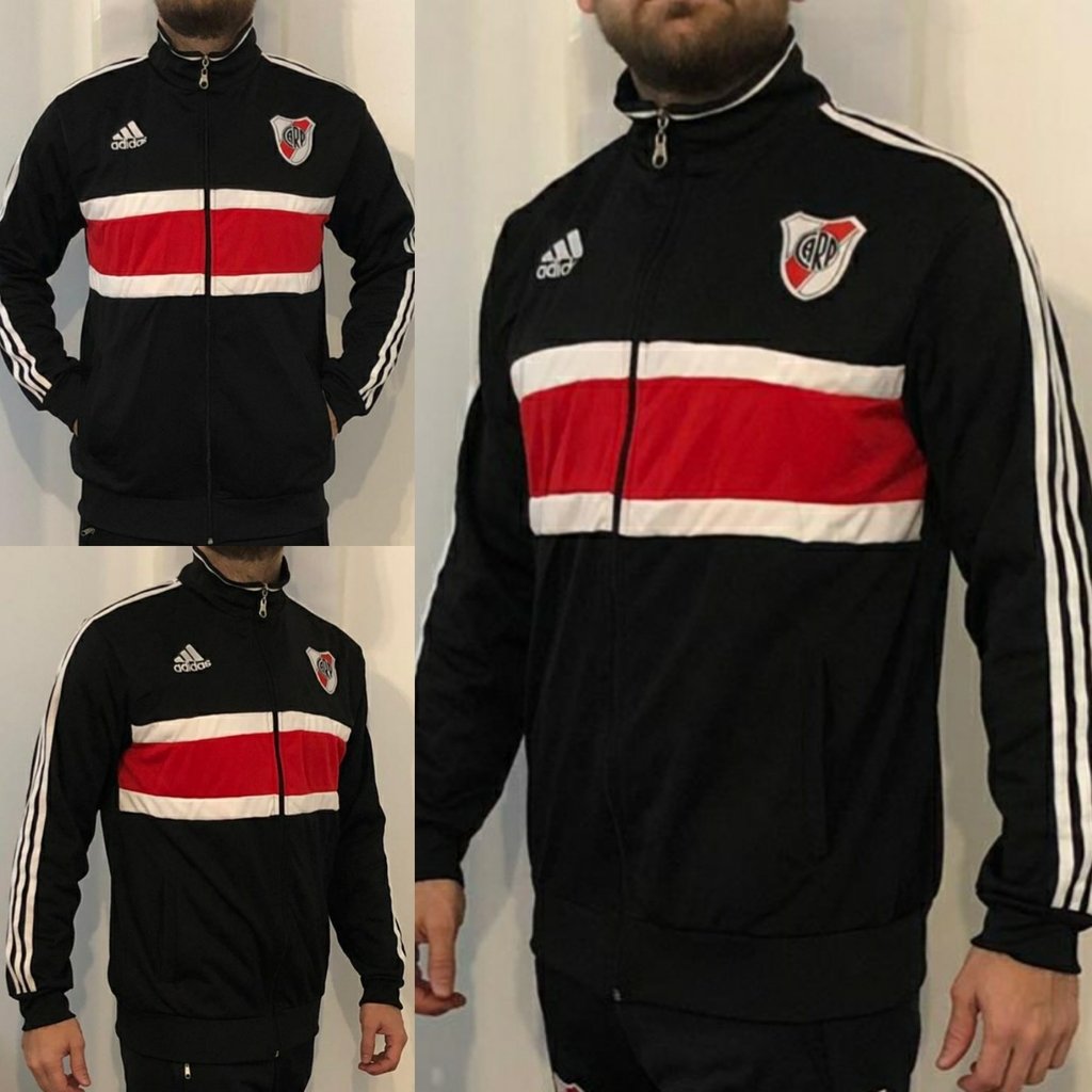 CAMPERA RIVER PLATE NEGRA - Comprar en EFY INDUMENTARIA