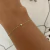 Pulseira Ouro 18K Ponto de Luz
