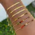 Pulseira Ouro 18k Plaquinha Retangular Personalizada